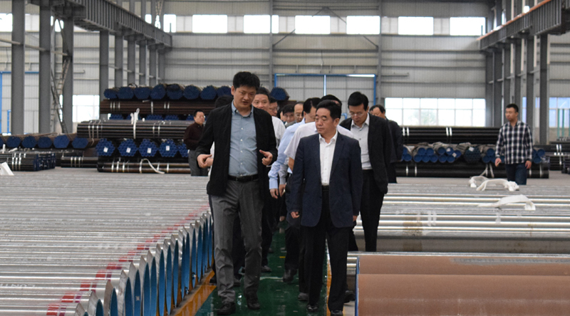 市領導張愛軍一行來公司調(diào)研